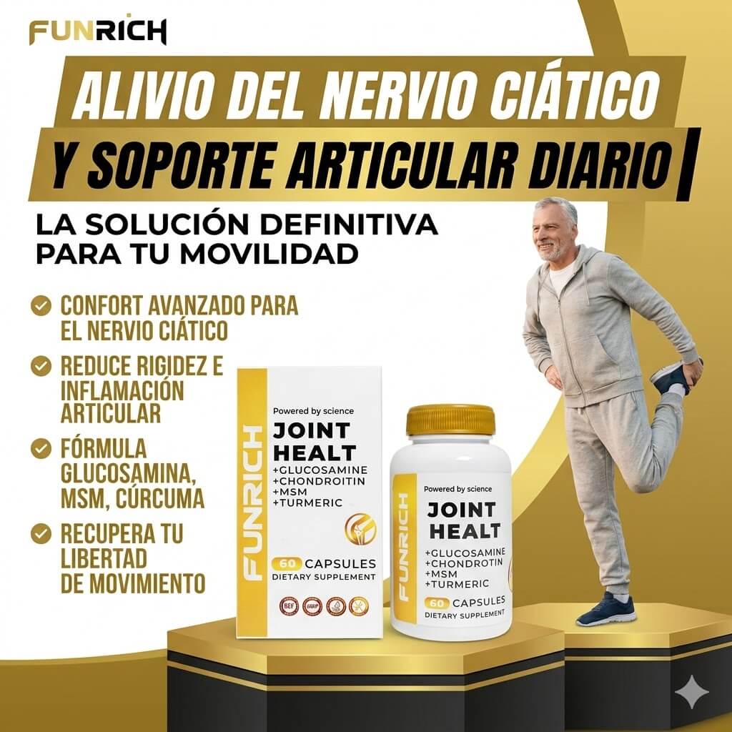 Funrich™ Joint Health Recupera la comodidad al moverte cada día