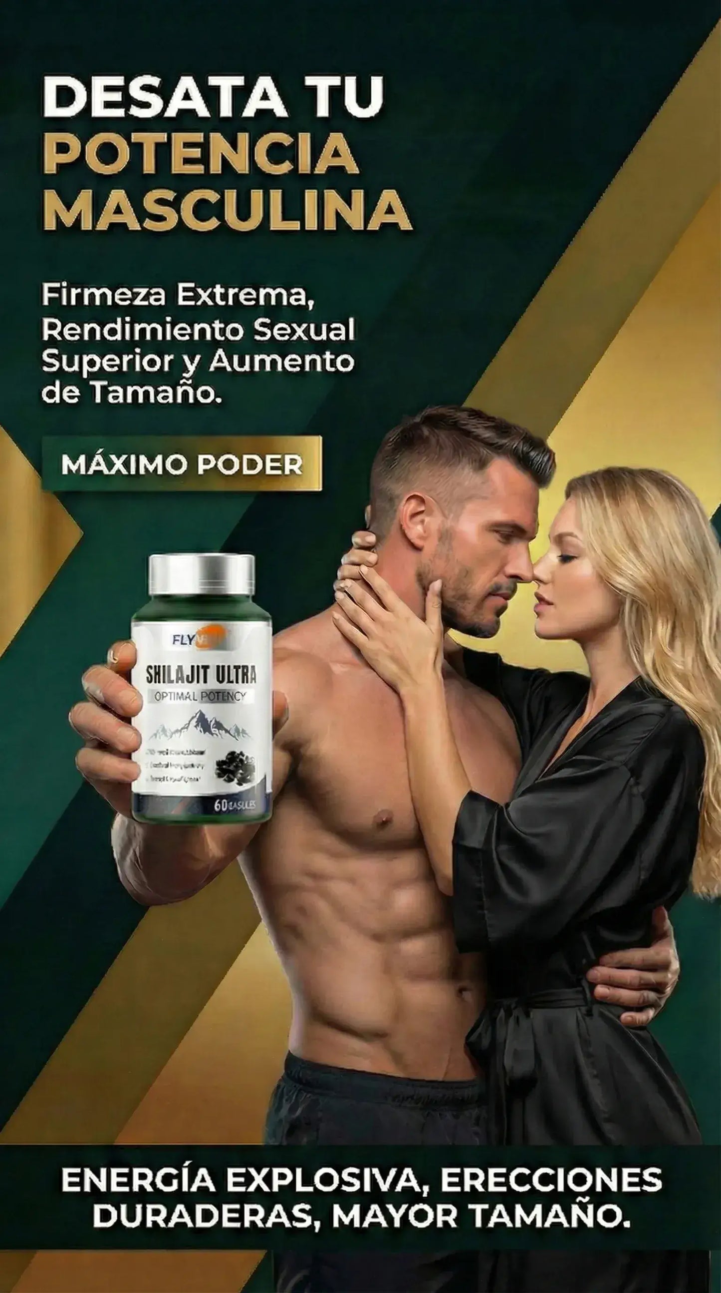 Shilajit Ultra ° Potencia y vigor, rinde como un Toro