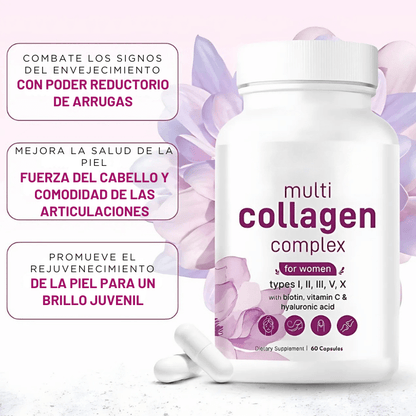Multi Collagen Peptides® Tu aliado para una piel radiante y juvenil