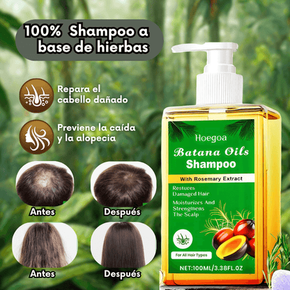 Shampoo de Batana™ – Recuperá tu cabello quebrado en solo días