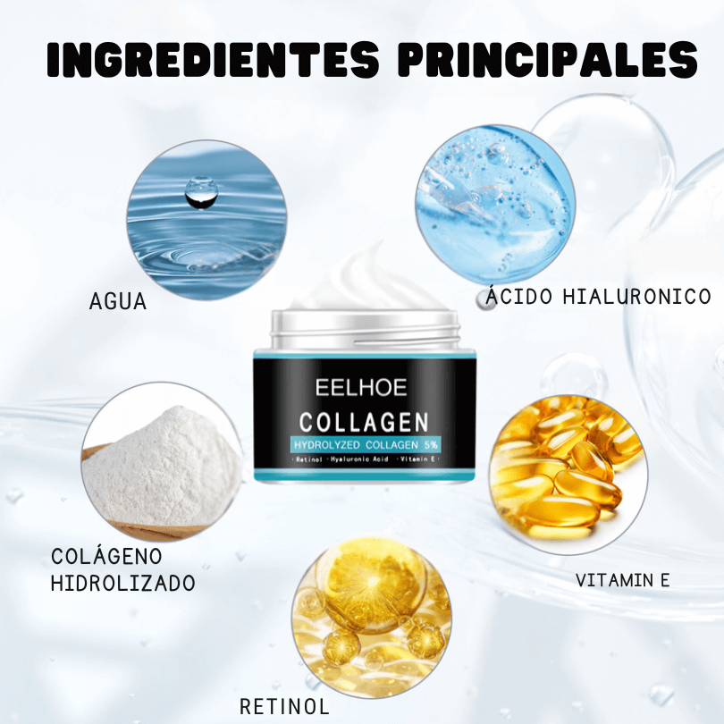 Crema Facial Para Hombre East Moon® - Colágeno Para Hombres