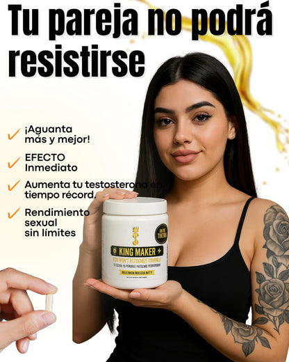 King Maker, suplemento anabólico 13 en 1