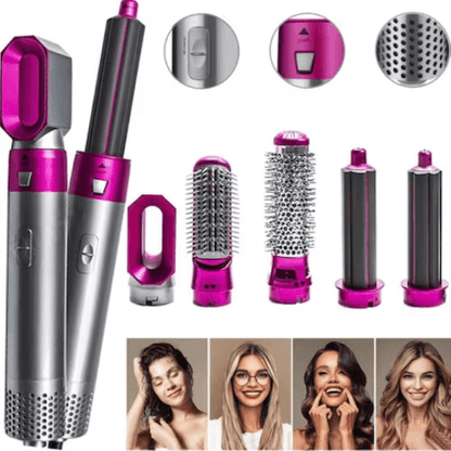 Zap Styler el cepillo 5 en 1 para alisar, rizar, ondular y dar volumen con facilidad