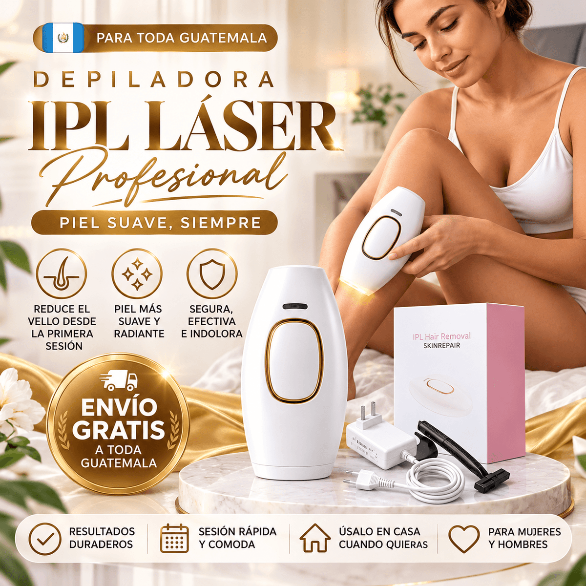 DepiLaser Pro Precision – Piel Suave y Sin Incomodidad